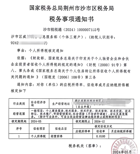 2024申請核定征收的注意事項(xiàng)（申請核定征收的行業(yè)限制）