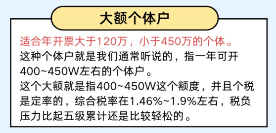 2024大額個體戶核定征收！