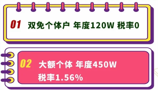 2024廣東河源個體戶核定征收開票額度是多少？