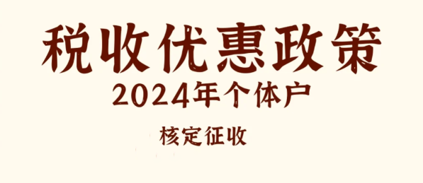 2024上海申請核定征收的方案！