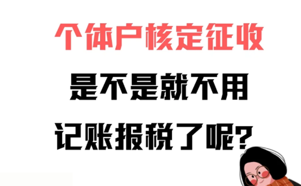 2024個(gè)體工商戶核定征收需要建帳報(bào)稅嗎？