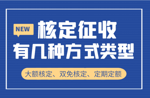 核定征收有幾種方式類型？（我們適合哪種方式類型）